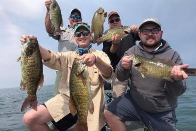Cartas de pesca del lago Erie Smallmouth Cartas de pesca del lago Erie Smallmouth