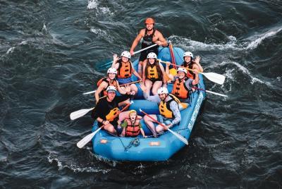 Rafting de medio día en aguas bravas fuera de Yellowstone