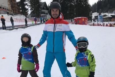 Instrucción de esquí