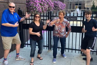 Búsqueda del tesoro de la ciudad divertida en Grand Rapids por Op Búsqueda del tesoro de la ciudad divertida en Grand Rapids por Op