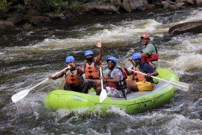 Excursión de rafting en las montañas humeantes de Fall Upper Pige Excursión de rafting en las montañas humeantes de Fall Upper Pige