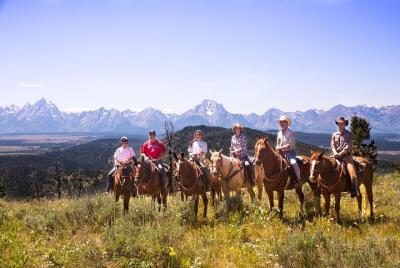 Cabalgata en el Bosque Nacional Bridger-Teton