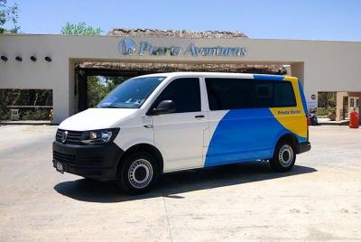 Puerto Aventuras Transporte de lujo desde-hasta el aeropuerto de 