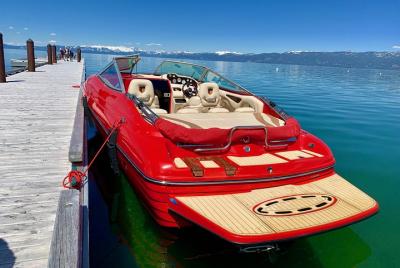 Alquiler de barco privado todo incluido en Lake Tahoe con capitán