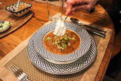 Demostración privada de cocina californiana en West Hollywood, Lo