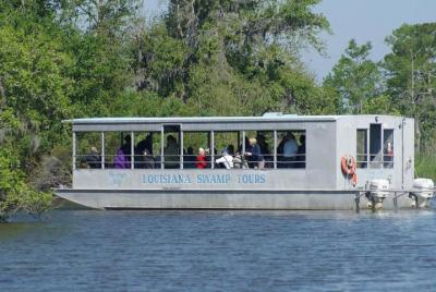 Nueva Orleans Swamp Tour Barco aventura con recogida