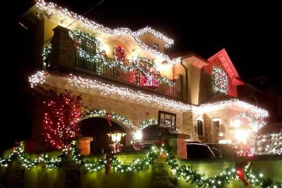 Recorrido de luces navideñas en Dyker Heights Recorrido de luces navideñas en Dyker Heights