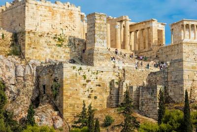 Acrópolis de Atenas y las míticas laderas.