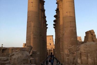 Sonido y luz muestran el templo de Karnak