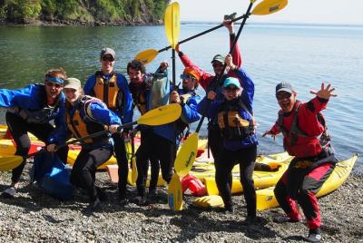 Sea Kayak y Mountain Bike Adventure cerca del Parque Nacional Olympic Sea Kayak y Mountain Bike Adventure cerca del Parque Nacional Olympic