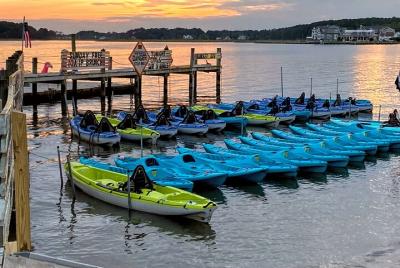 Alquiler de kayak tandem en la bahía de Rehoboth Alquiler de kayak tandem en la bahía de Rehoboth