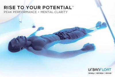 Sesión de terapia de flotación