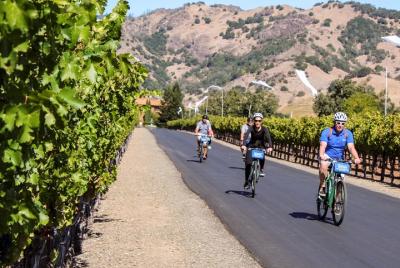 Tour en bicicleta y cata de vinos por el campo de Calistoga Tour en bicicleta y cata de vinos por el campo de Calistoga