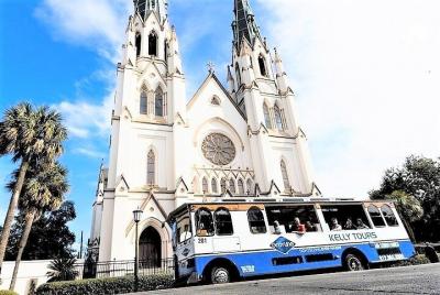 Explore Savannah Sightseeing Trolley Tour con servicio de transpo Explore Savannah Sightseeing Trolley Tour con servicio de transpo