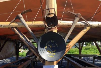 Criba de oro en batea en Seward