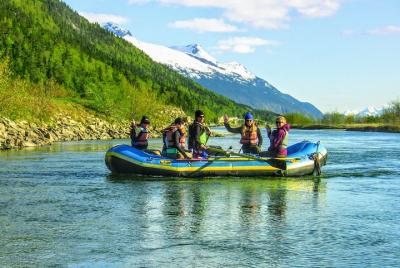 Excursión por la costa de Skagway: Recorrido turístico en balsa p