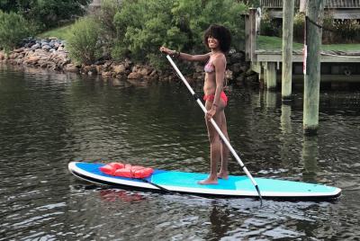 Sunset Stand Up Paddleboard Tour de Linkhorn Bay