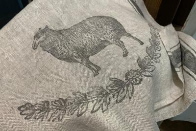 Taller vintage hecho a mano para grupos pequeños en Waco: toallas