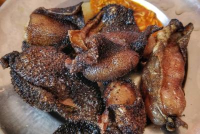 Tour de degustación de alimentos Nepal con lugareños en moto