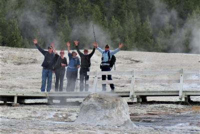 Tour de senderismo de 5 millas por el géiser en Yellowstone con a