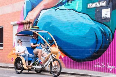 Adelaide Tour de 90 minutos en bicitaxi: Street Art Experience