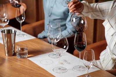 Clase magistral de cata de vinos de St Hugo & Riedel