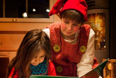 Academia de elfos en el pueblo de Santas de Rovaniemi