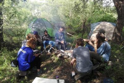 Habilidades de supervivencia para niños y padres.