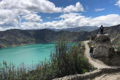 Excursión de senderismo de día completo a Lago Quilotoa desde Qui