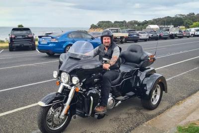 Tour privado de Melbourne en un triciclo Harley Davidson