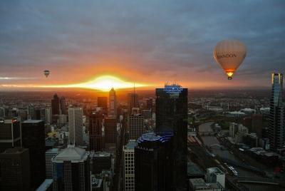 Vuelos en globo de Melbourne, la aventura pacífica