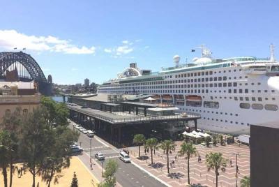 Traslado desde el aeropuerto de Sydney a la terminal de cruceros  Traslado desde el aeropuerto de Sydney a la terminal de cruceros