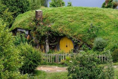 Recorrido por el escenario de la película Hobbiton y la cueva Glo