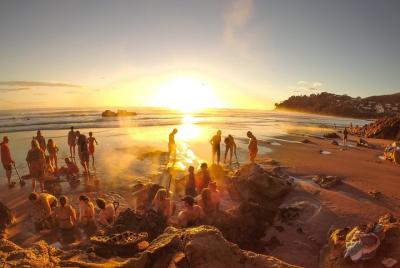 Cathedral Cove y Hot Water Beach Express ex Coromandel