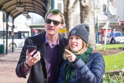 Juego de aventuras autoguiado por la ciudad en Dunedin | Los secr