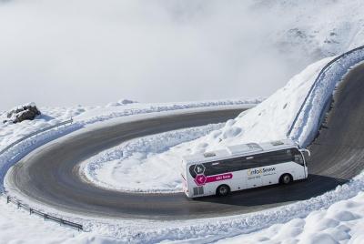 Traslado de esquí al área de esquí de Remarkables (ida y vuelta)