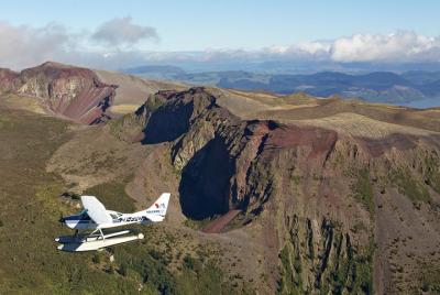 monte Tour en hidroavión del volcán Tarawera desde Rotorua
