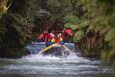 Aventura de rafting en aguas bravas de Kaituna