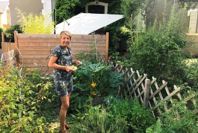 Visita al mercado privado y cocina y comida francesa moderna con 