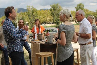 Cata de vinos rosados