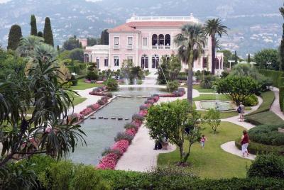 Excursión de 5 horas a la Villa Ephrussi y Kérylos Greek Villa desde Niza Excursión de 5 horas a la Villa Ephrussi y Kérylos Greek Villa desde Niza