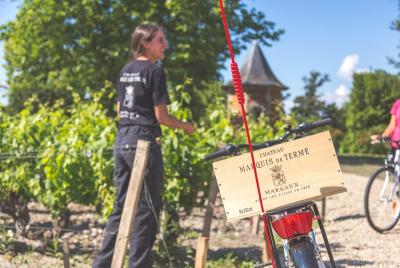 Paseo en bicicleta en francés