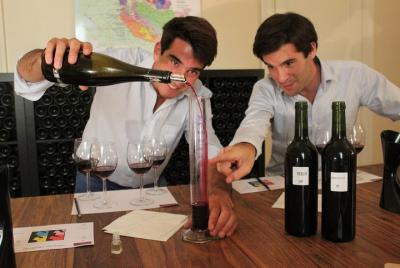 Taller y cata de vinos y para grupos pequeños en Burdeos