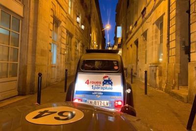 Tour privado de Burdeos por la noche en un Citroën 2CV - 1h30
