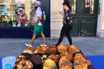 Recorrido genial de pastelería, chocolate y arte callejero