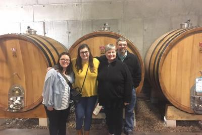 Viaje en grupo de medio día en Languedoc Pic Saint-Loup en grupos