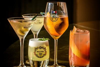 Cóctel de vermouth francés Masterclass en La Maison Noilly Prat e