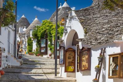 Excursión de día completo a Alberobello Locorotondo y Polignano a