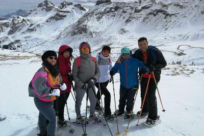  excursiones con raquetas de nieve en Val di Fassa