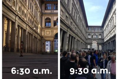  Florencia al amanecer: recorrido a pie sin multitudes.